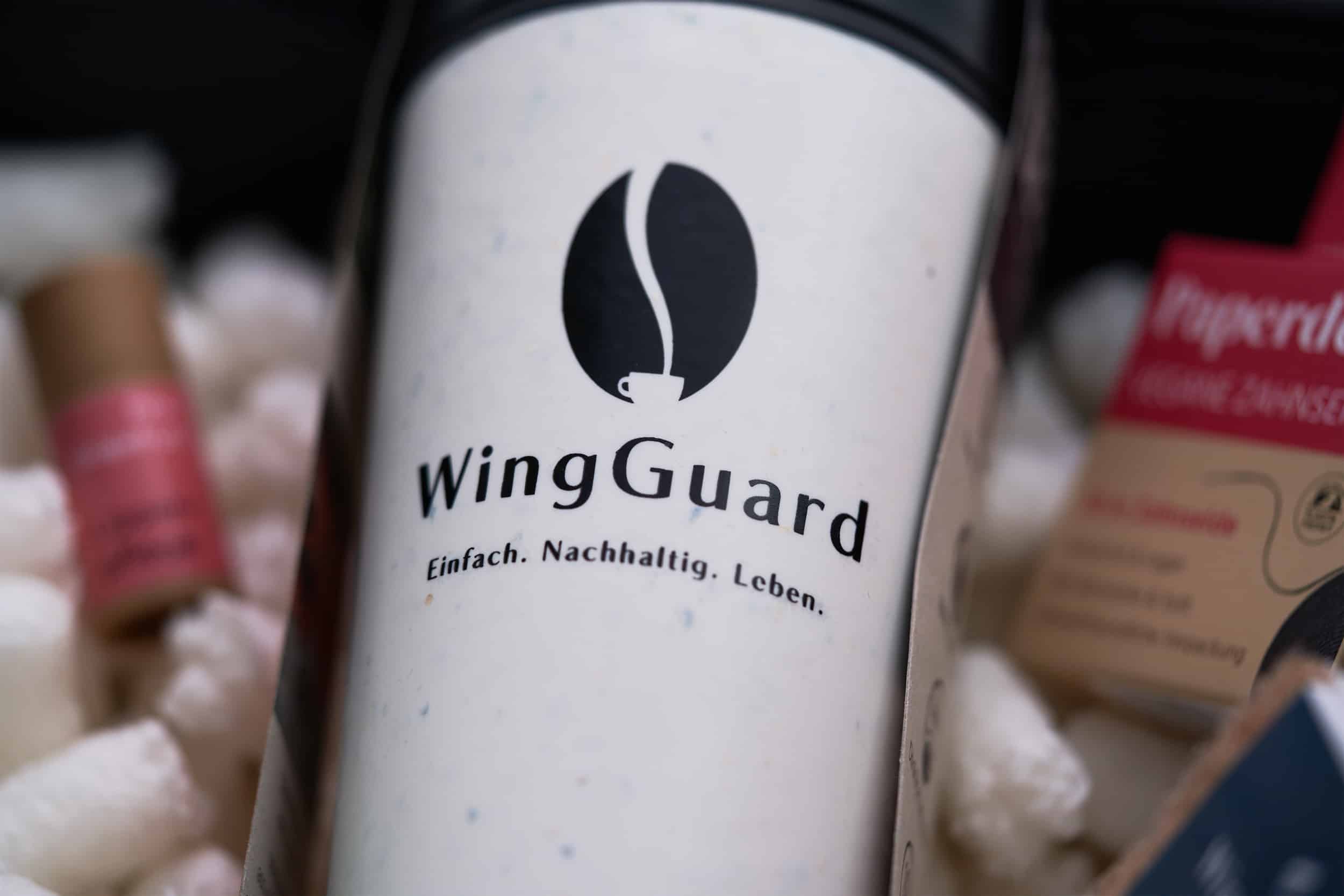 Mehrwegbecher für Kaffee und Tee von WingGuard