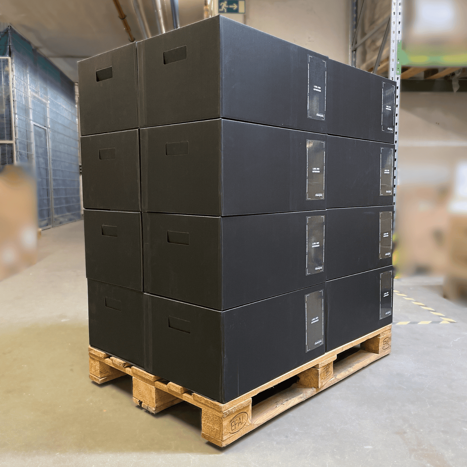 Mehrweg Transportverpackung für Werkzeuge im Mietmodell