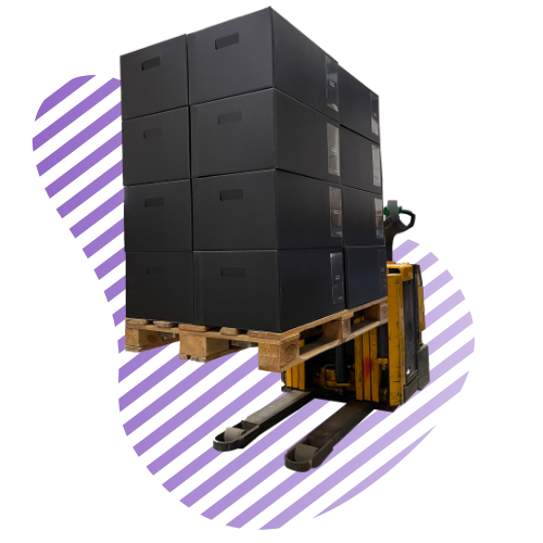 Mehrweg-Versandbox für Mietmodelle