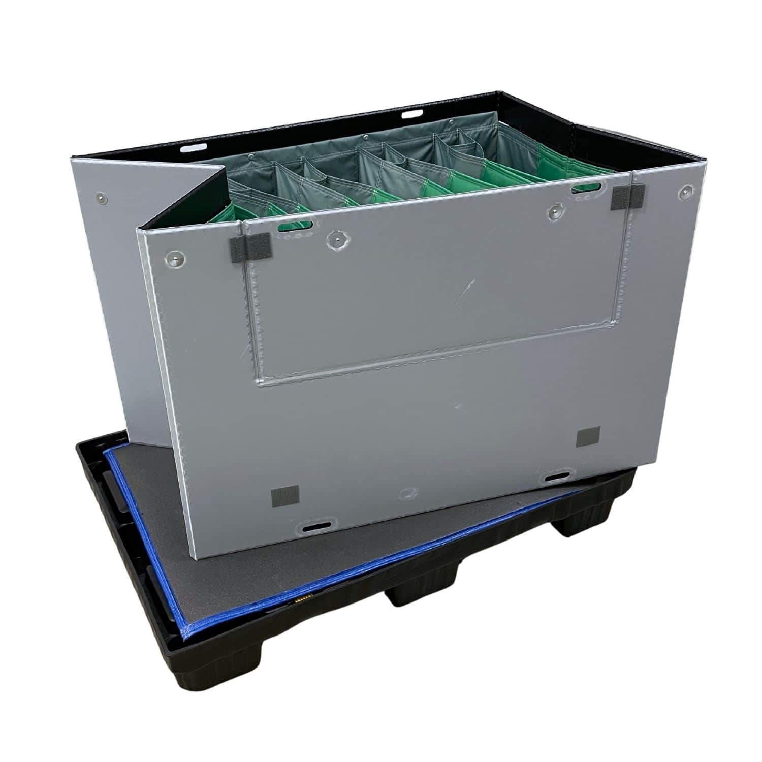 Aufbau des Containers mit wenigen Handgriffen