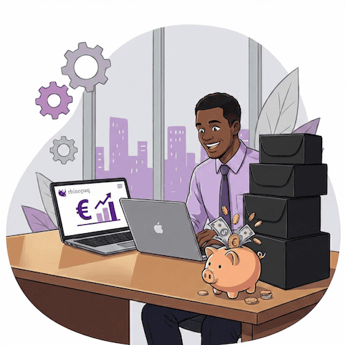 Kreislaufwirtschaft für die wiederverwendbare Versandbox