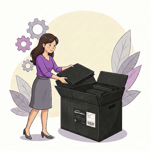 Rückversand der Mehrwegverpackung für den Versand